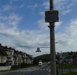 Prikazovalnik hitrosti tudi v občini BENEDIKT 2